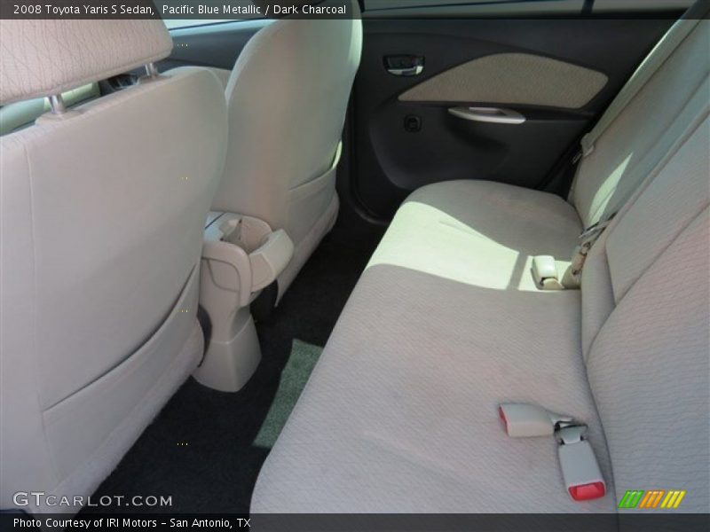 Pacific Blue Metallic / Dark Charcoal 2008 Toyota Yaris S Sedan