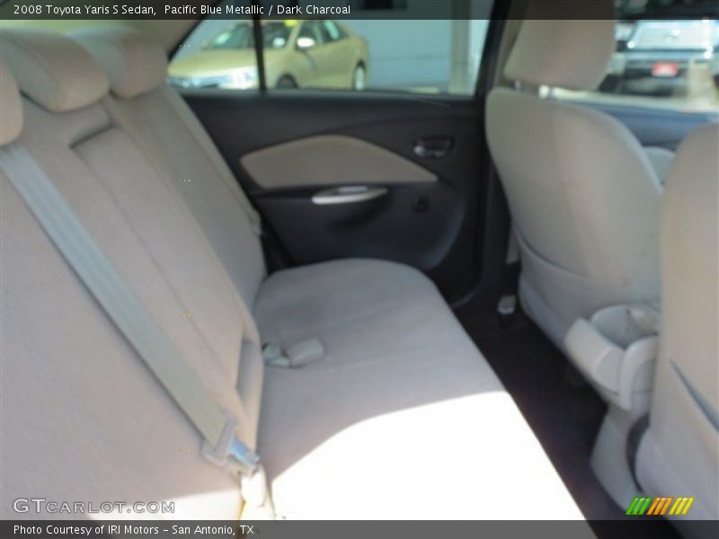 Pacific Blue Metallic / Dark Charcoal 2008 Toyota Yaris S Sedan