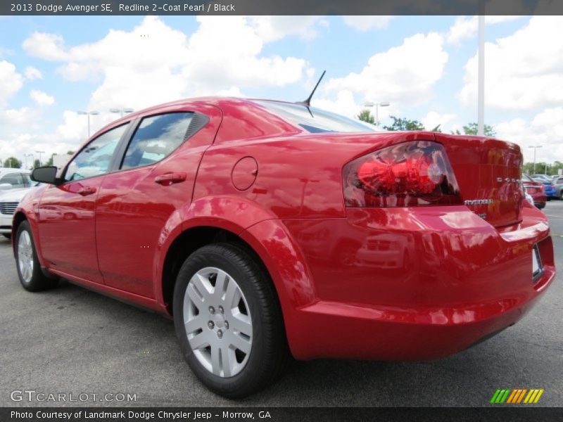 Redline 2-Coat Pearl / Black 2013 Dodge Avenger SE