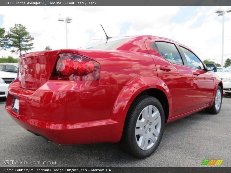 Redline 2-Coat Pearl / Black 2013 Dodge Avenger SE