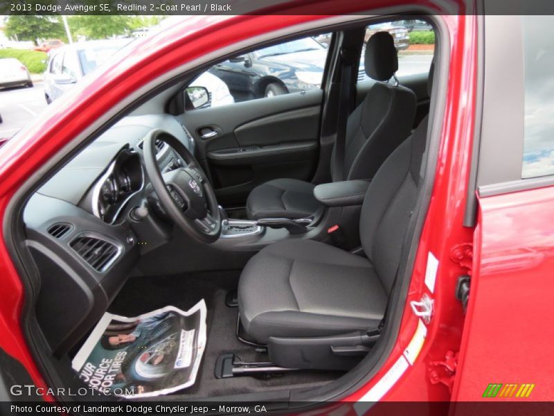 Redline 2-Coat Pearl / Black 2013 Dodge Avenger SE