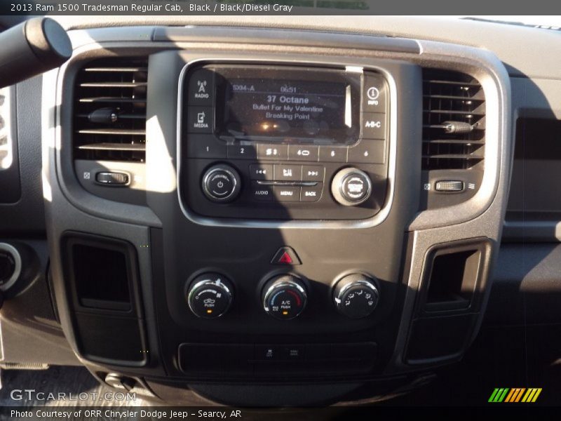 Black / Black/Diesel Gray 2013 Ram 1500 Tradesman Regular Cab