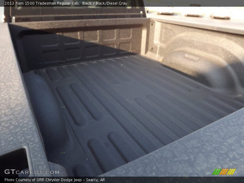 Black / Black/Diesel Gray 2013 Ram 1500 Tradesman Regular Cab