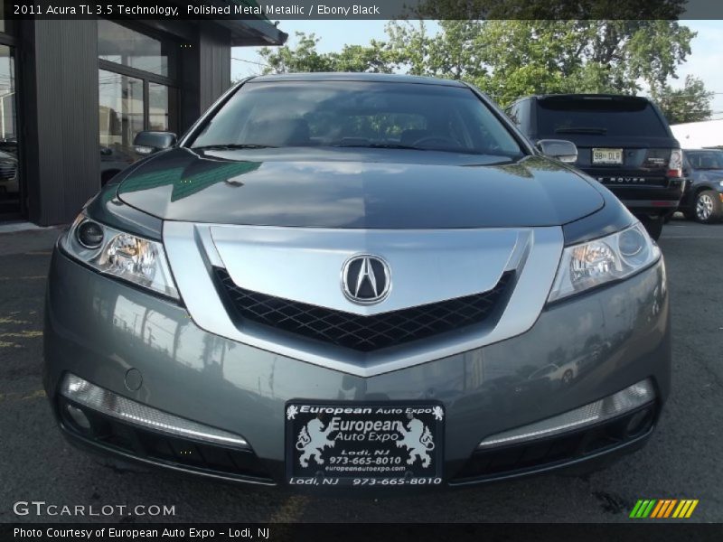 Polished Metal Metallic / Ebony Black 2011 Acura TL 3.5 Technology