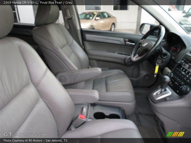 Royal Blue Pearl / Gray 2009 Honda CR-V EX-L