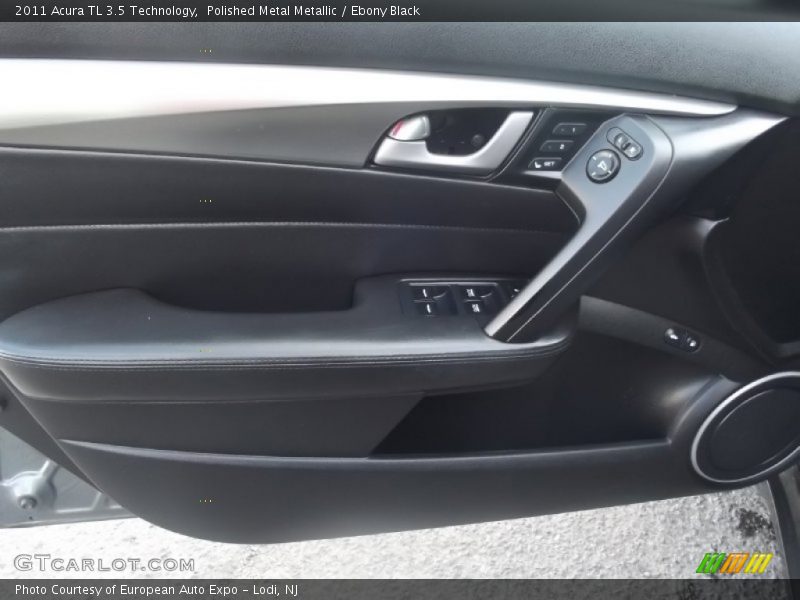 Polished Metal Metallic / Ebony Black 2011 Acura TL 3.5 Technology