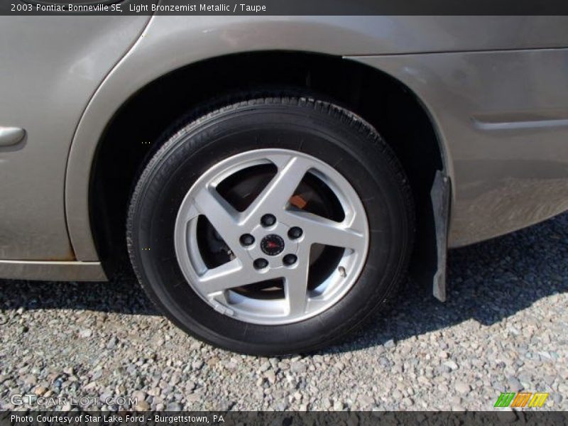 Light Bronzemist Metallic / Taupe 2003 Pontiac Bonneville SE