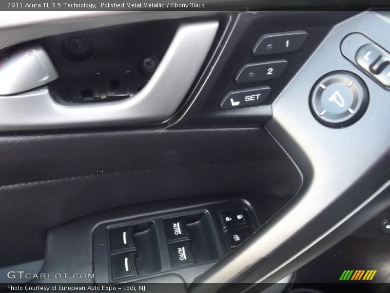 Polished Metal Metallic / Ebony Black 2011 Acura TL 3.5 Technology