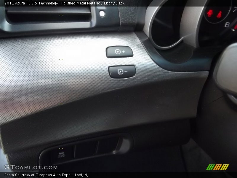 Polished Metal Metallic / Ebony Black 2011 Acura TL 3.5 Technology
