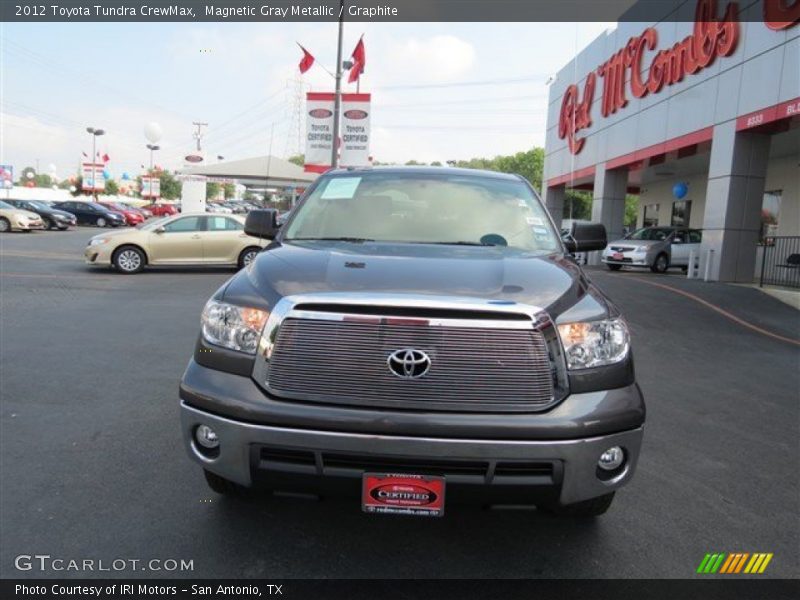 Magnetic Gray Metallic / Graphite 2012 Toyota Tundra CrewMax