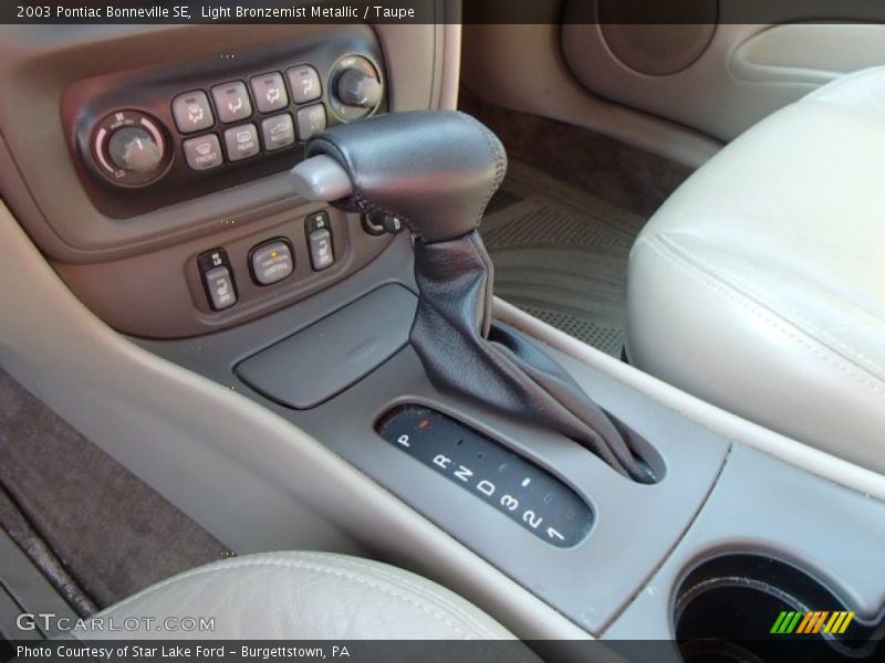 Light Bronzemist Metallic / Taupe 2003 Pontiac Bonneville SE