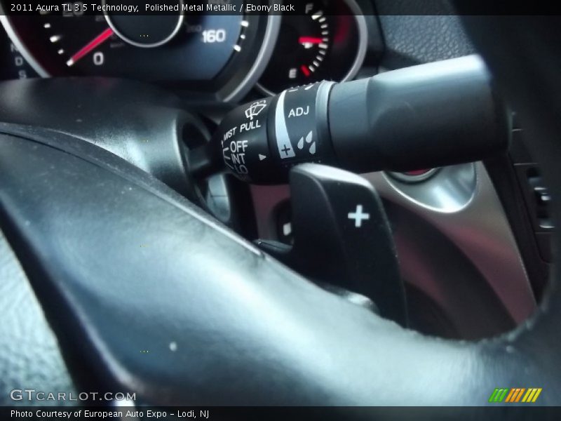 Polished Metal Metallic / Ebony Black 2011 Acura TL 3.5 Technology