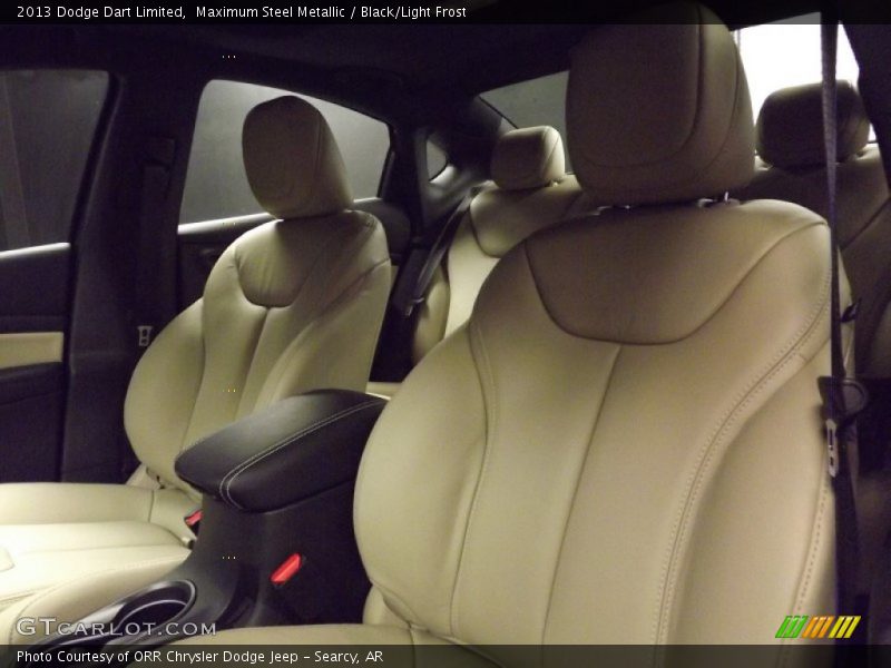 Maximum Steel Metallic / Black/Light Frost 2013 Dodge Dart Limited