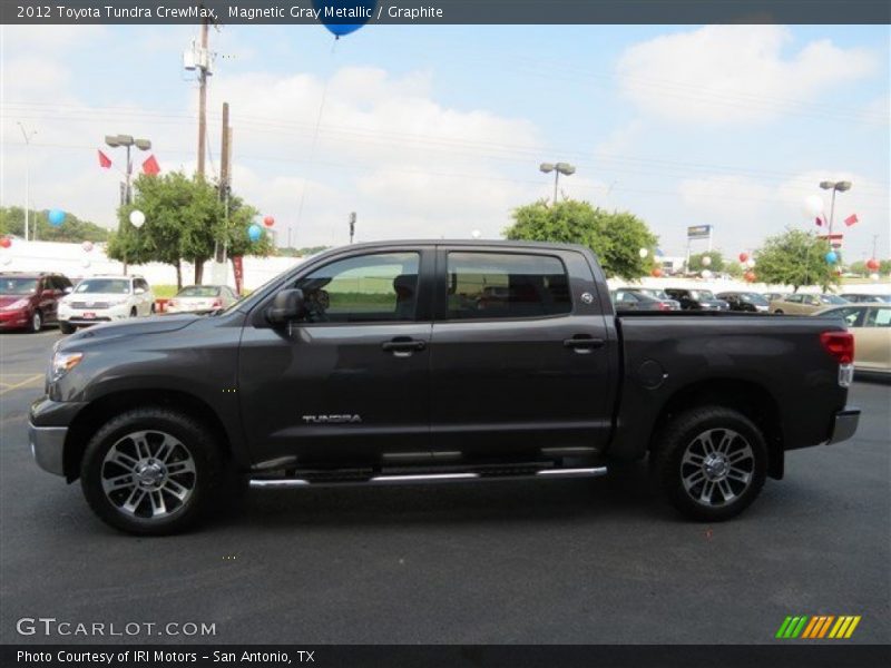 Magnetic Gray Metallic / Graphite 2012 Toyota Tundra CrewMax