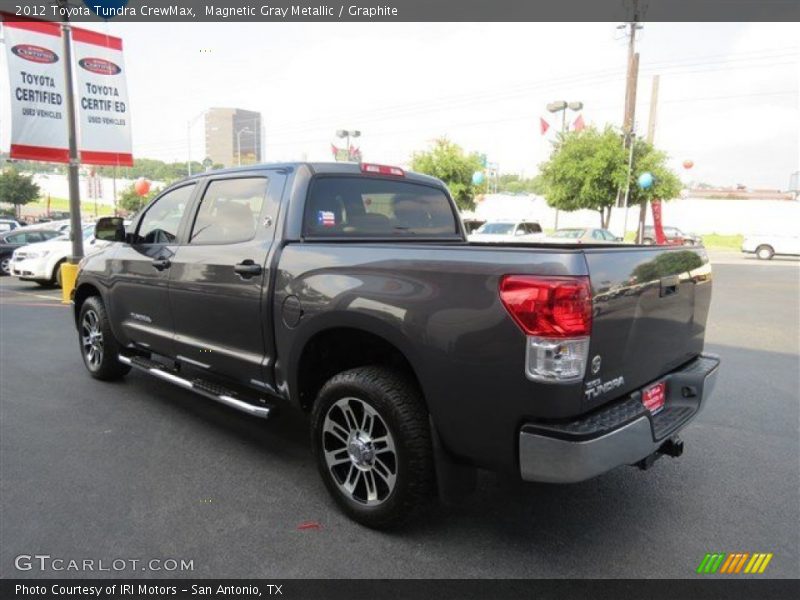Magnetic Gray Metallic / Graphite 2012 Toyota Tundra CrewMax