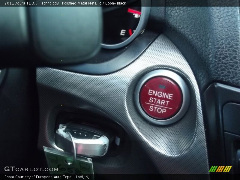 Polished Metal Metallic / Ebony Black 2011 Acura TL 3.5 Technology