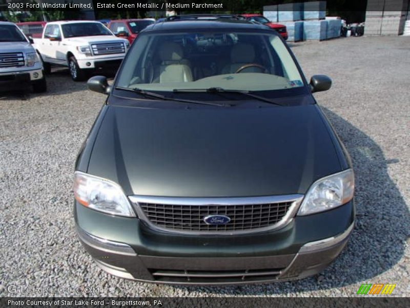 Estate Green Metallic / Medium Parchment 2003 Ford Windstar Limited