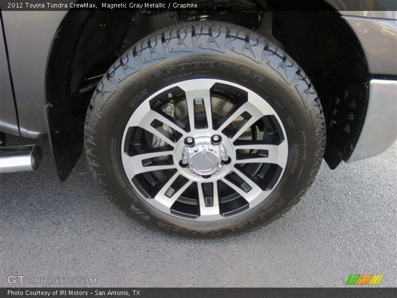 Magnetic Gray Metallic / Graphite 2012 Toyota Tundra CrewMax