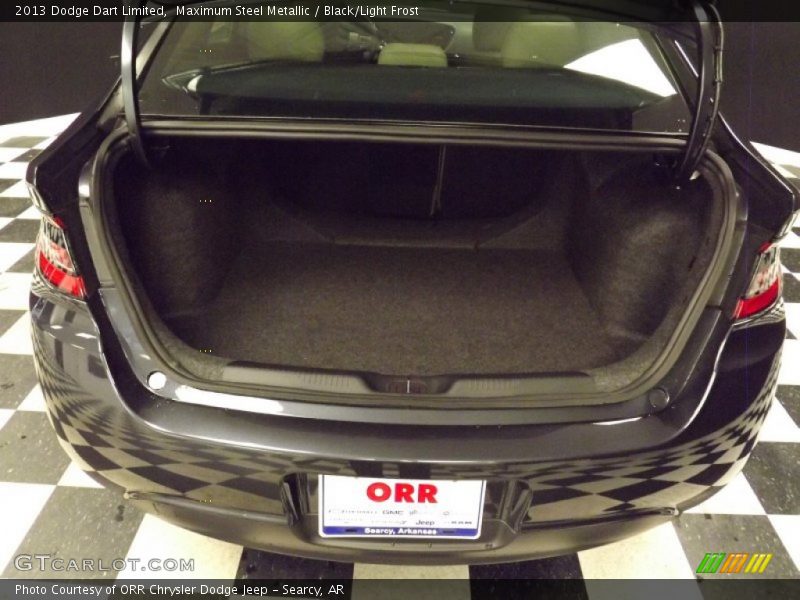 Maximum Steel Metallic / Black/Light Frost 2013 Dodge Dart Limited
