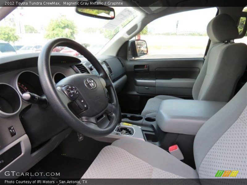 Magnetic Gray Metallic / Graphite 2012 Toyota Tundra CrewMax