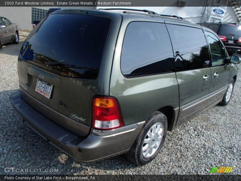 Estate Green Metallic / Medium Parchment 2003 Ford Windstar Limited