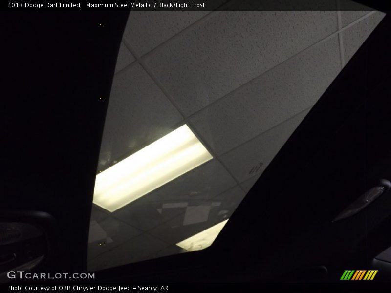 Maximum Steel Metallic / Black/Light Frost 2013 Dodge Dart Limited