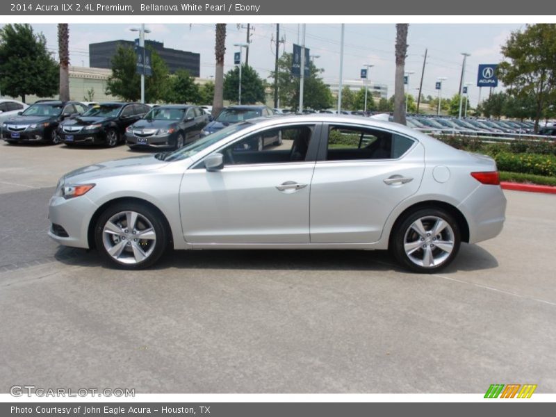 Bellanova White Pearl / Ebony 2014 Acura ILX 2.4L Premium