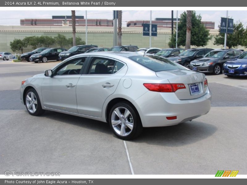 Bellanova White Pearl / Ebony 2014 Acura ILX 2.4L Premium