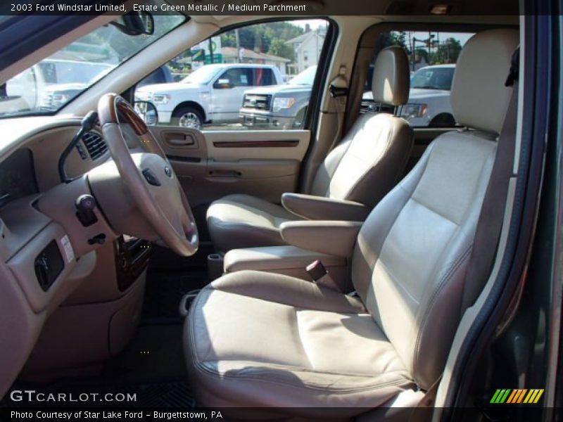 Estate Green Metallic / Medium Parchment 2003 Ford Windstar Limited
