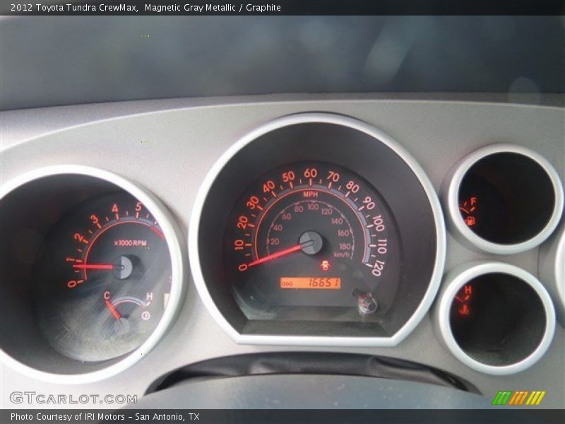 Magnetic Gray Metallic / Graphite 2012 Toyota Tundra CrewMax