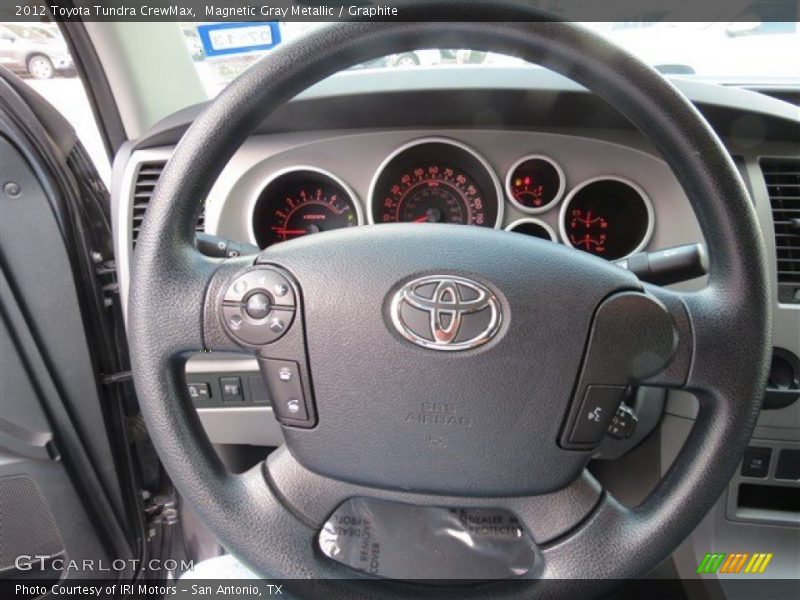 Magnetic Gray Metallic / Graphite 2012 Toyota Tundra CrewMax