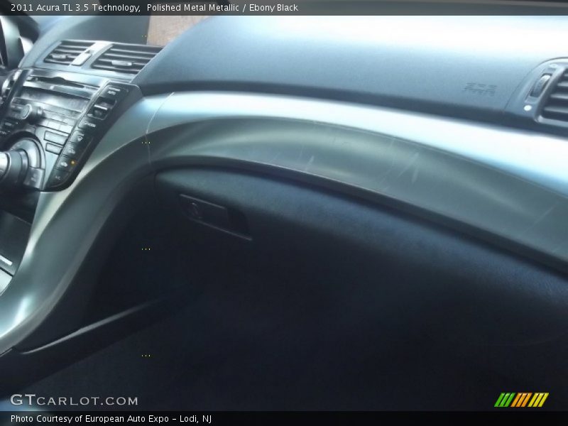 Polished Metal Metallic / Ebony Black 2011 Acura TL 3.5 Technology