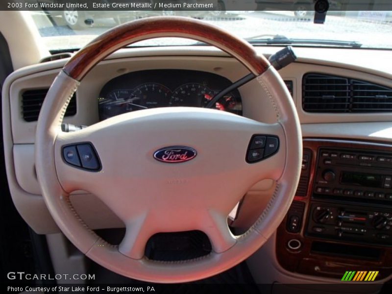 Estate Green Metallic / Medium Parchment 2003 Ford Windstar Limited