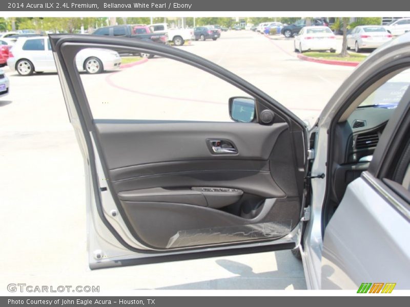 Bellanova White Pearl / Ebony 2014 Acura ILX 2.4L Premium