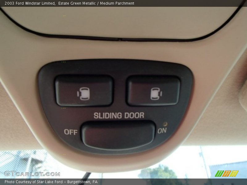 Estate Green Metallic / Medium Parchment 2003 Ford Windstar Limited