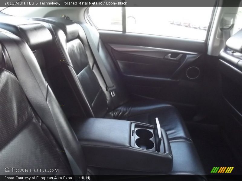 Polished Metal Metallic / Ebony Black 2011 Acura TL 3.5 Technology