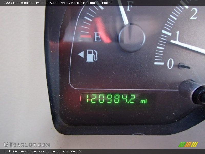 Estate Green Metallic / Medium Parchment 2003 Ford Windstar Limited