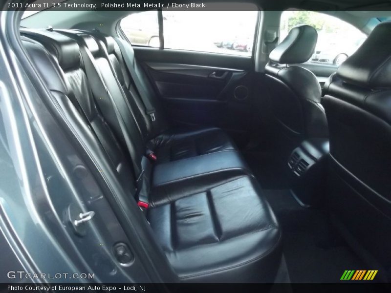 Polished Metal Metallic / Ebony Black 2011 Acura TL 3.5 Technology