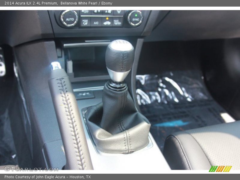 Bellanova White Pearl / Ebony 2014 Acura ILX 2.4L Premium