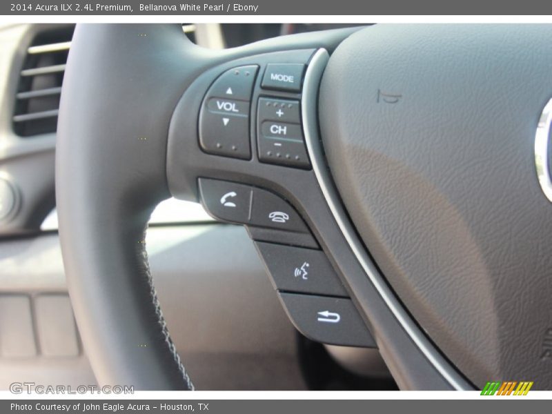 Bellanova White Pearl / Ebony 2014 Acura ILX 2.4L Premium