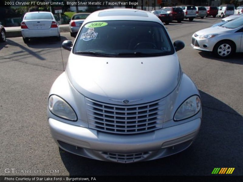 Bright Silver Metallic / Taupe/Pearl Beige 2001 Chrysler PT Cruiser Limited