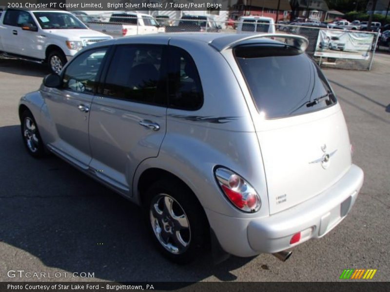 Bright Silver Metallic / Taupe/Pearl Beige 2001 Chrysler PT Cruiser Limited