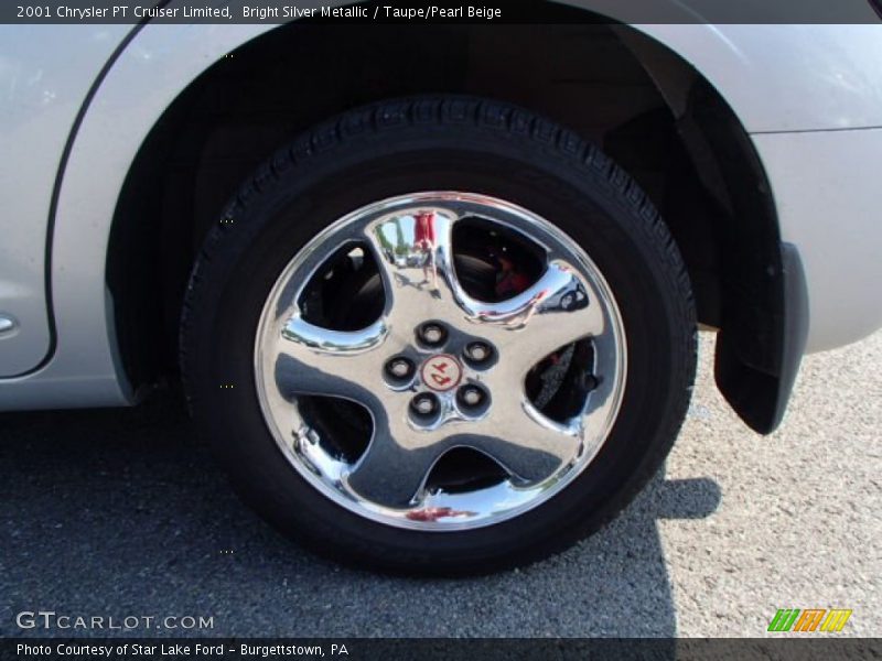 Bright Silver Metallic / Taupe/Pearl Beige 2001 Chrysler PT Cruiser Limited