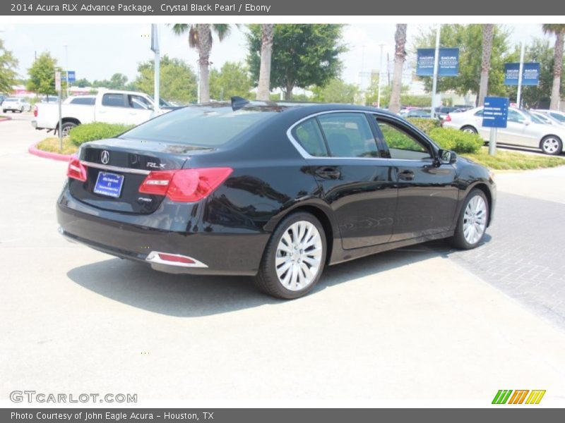 Crystal Black Pearl / Ebony 2014 Acura RLX Advance Package