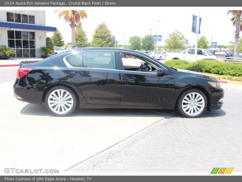 Crystal Black Pearl / Ebony 2014 Acura RLX Advance Package