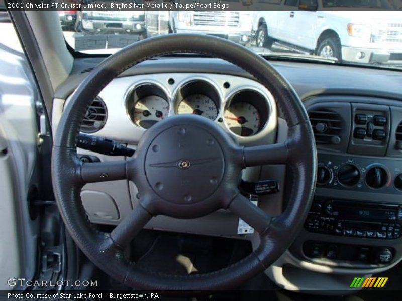 Bright Silver Metallic / Taupe/Pearl Beige 2001 Chrysler PT Cruiser Limited