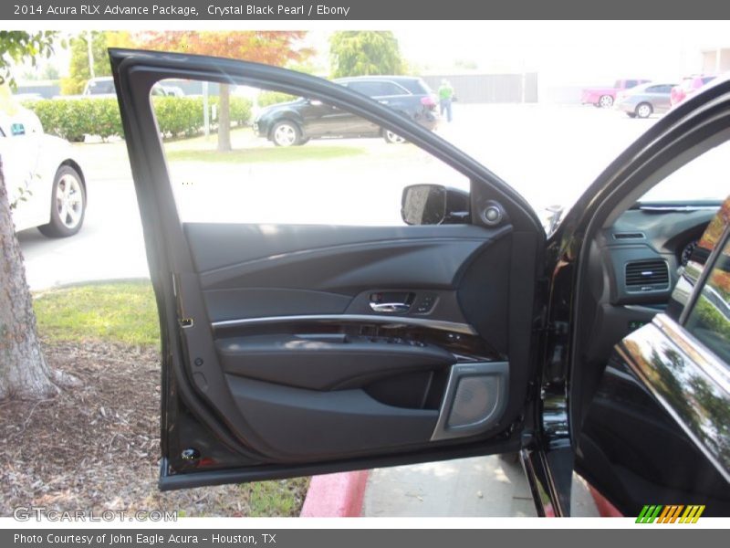 Crystal Black Pearl / Ebony 2014 Acura RLX Advance Package
