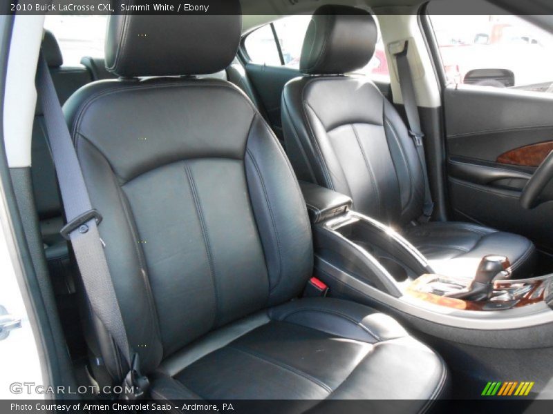 Summit White / Ebony 2010 Buick LaCrosse CXL