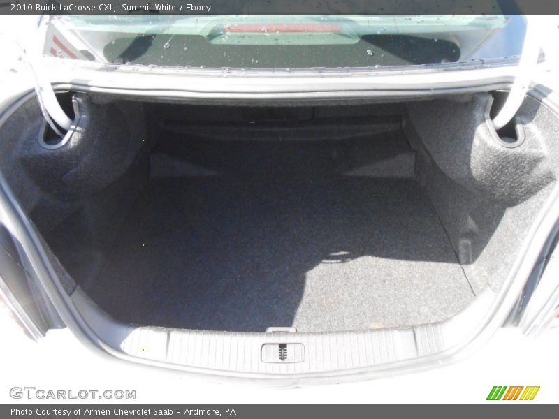  2010 LaCrosse CXL Trunk