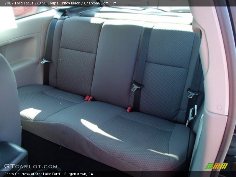 Pitch Black / Charcoal/Light Flint 2007 Ford Focus ZX3 SE Coupe